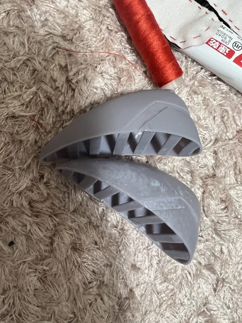 3Dプリンターで出力されたパーツ